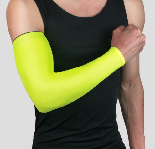 1Pcs Breathable UV Protection Running Arm Sleeves & Fitness Armguards.