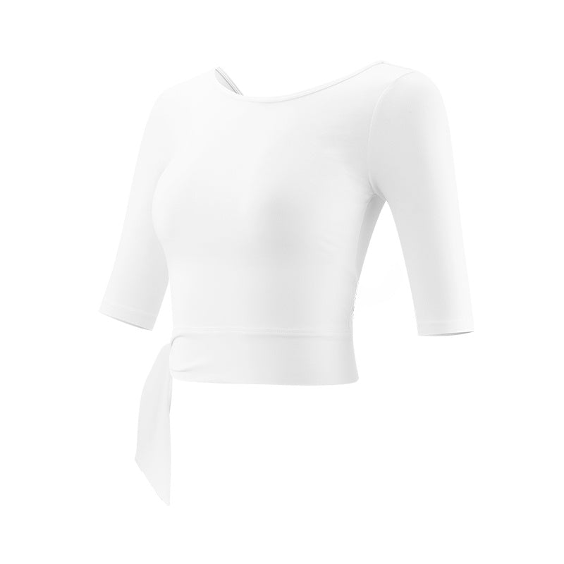 Half Sleeve Yoga Suit Women's Tights Short Gym Training Running Top Breathable Sports T-shirt Spring