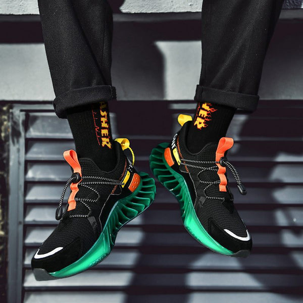 Fluorescent Blade Sneakers Breathable Shoes Training Sport Shoes 