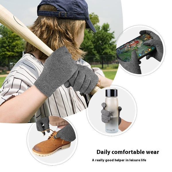 Exercise Workout Training Protective Hand Climbing Riding Pressure Gloves Touch Screen