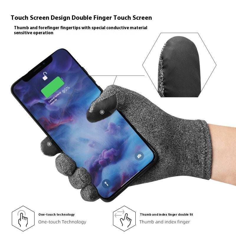 Exercise Workout Training Protective Hand Climbing Riding Pressure Gloves Touch Screen
