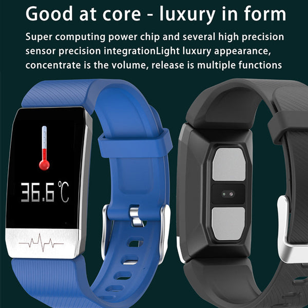 Body Temperature Smart Bracelet Real-Time Monitoring & Health Tracking